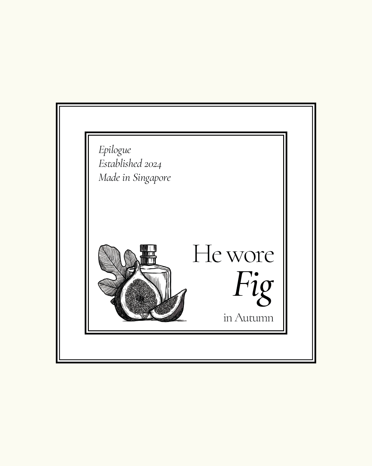 He Wore Fig in Autumn EDP